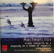 Rachmaninov: Piano Concerto No.1; Rhapsody on a Theme of Paganini CD 2006  VG 