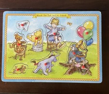 Schylling Classic Winnie the Pooh and Friends Wooden Peg Puzzle