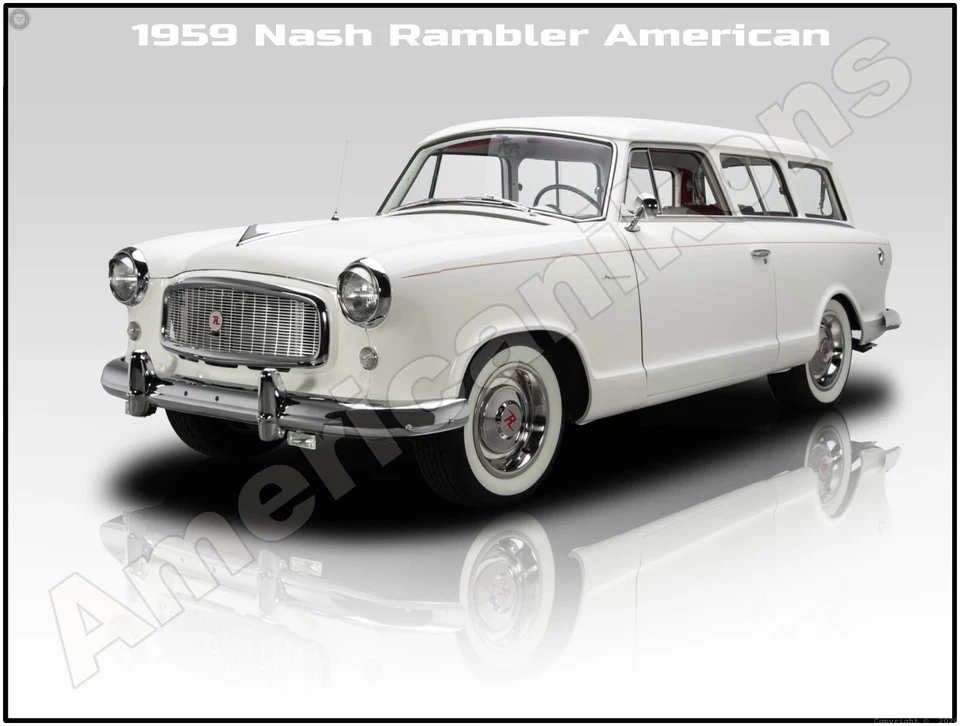 1959 Nash Rambler American NEW Metal Sign: 12 x 16" Ships Free - Image 1 of 1