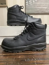 Nike Air Manoa Boots Black AJ1280-002 Black B-GRADE Size 3Y