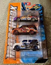 🏁 Matchbox Batman 3-Pack 2012 DC Super Heroes 1/64 🏁