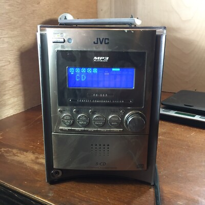ラジオ・コンポ [JVC] COMPACT COMPONENT SYSTEM jvc compact component system ca-fss57 With So-uxs57 Speaker System