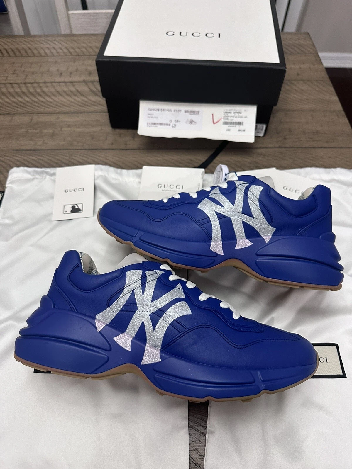 Baskets Gucci Yankee Rhyton 8,5 G