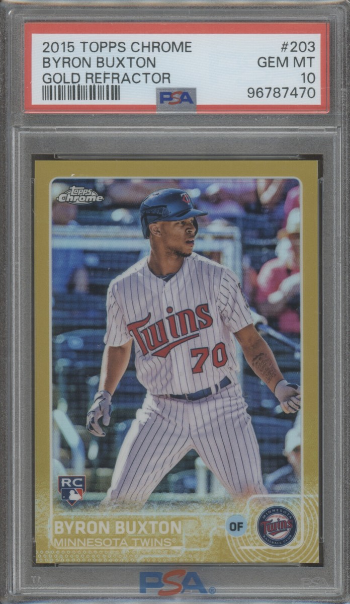 ToppsChrome2015 203 BYRON BUXTON RC ルーキー ToppsChrome2015 203 BYRON BUXTON RC ルーキー
