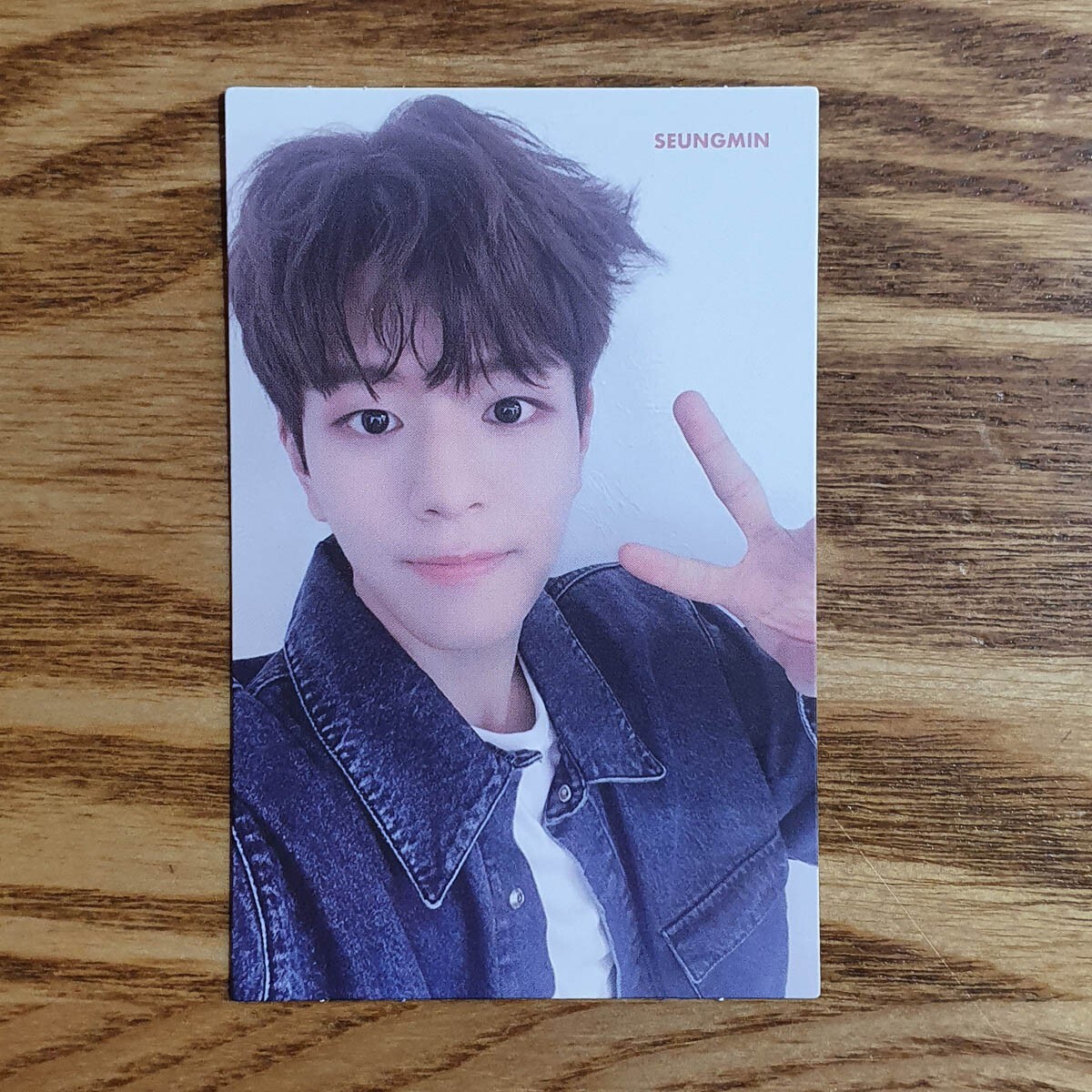 StrayKids スンミン トレカ i am you コンプリート 紫枠 ② Seungmin Official Photocard Stray Kids 3rd Mini Album I am You