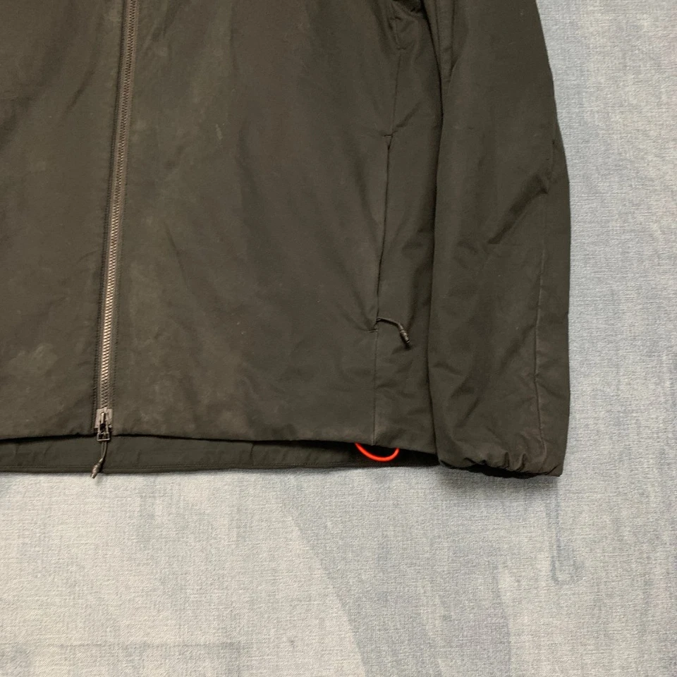 Chaqueta aislante con capucha Western Rise Airloft para hombre mediana negra dobladillo al aire libre Foto 2 de 4