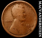 1914-S Lincoln Wheat Cent- Semi Key Better Date No Reserve #J7006