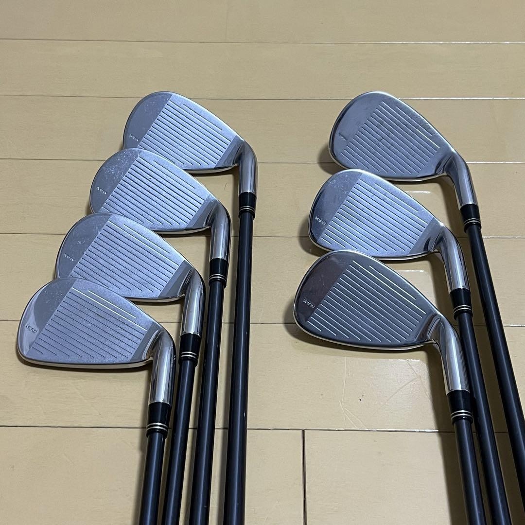 TaylorMade r7 cgb MAX Iron Set 6-9+Pw+Sw+Aw Graphite Shaft