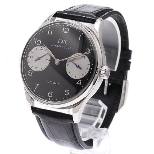IWC PORTUGIESER AUTOMATIC 2000 IW500001 41mm SS Black #C1596