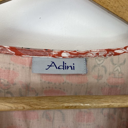 Adini Women's Multi Pattern Boho Floral Cotton Summer Dress - Size Approx. 16 - Imagen 7 de 14