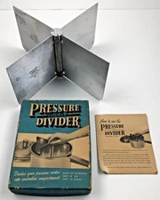 Vintage Divider for Mirro Matic Pressure Cooker 1946 Edison Products Corp in BOX