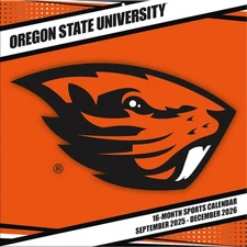 OREGON STATE - 2026 WALL CALENDAR - BRAND NEW - OFFICIAL & LICENSED NCAA 11815