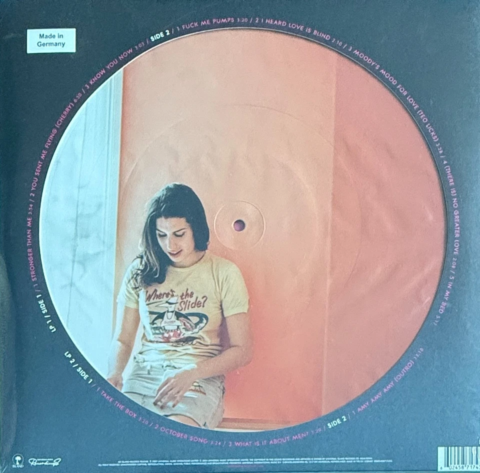 Amy Winehouse – Frank (Picture Disc) – Vinyl 2LP Limited Edition Picture Disc - Image 2 of 2