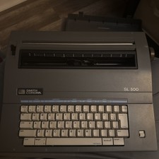 Smith Corona SL500 Typewriter Word Processer VTG Typing Electric Ribbon PARTS??