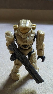Megabloks Halo Spartan Marine Actionfigur   Wüste   Gebraucht   97165