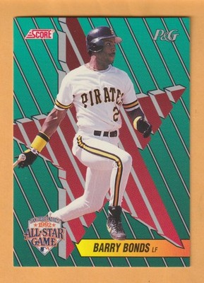 Barry Bonds Pittsburgh Pirates 1992 Score Procter and Gamble #15 Arizona State