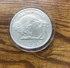 1 Troy oz Silver Buffalo/Indian Round .999 Fine