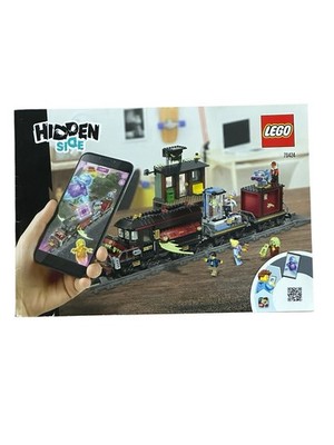 Lego - 70424 Hidden Side - Ghost Train Express Manual ONLY