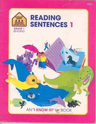 Reading Sentences, Grade 1