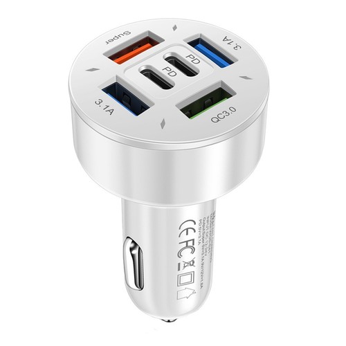 Pour Charge Efficace Adaptateur Voiture Charge Intelligente Protection Surintens - Photo 7 sur 16