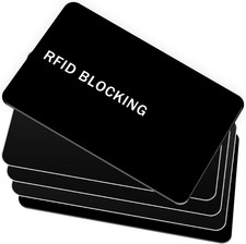 5 Pack RFID Blocking Card Contactless NFC Credit Card ID Protection Safe Bank Ca