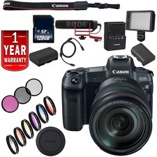 Canon EOS R Mirrorless Digital Camera International Model W/ 24-105 Lens