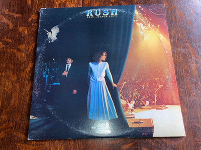 RUSH ''Exit...Stage Left'' US 1981 2LP Gatefold Mercury (SRM-2-7001) EX