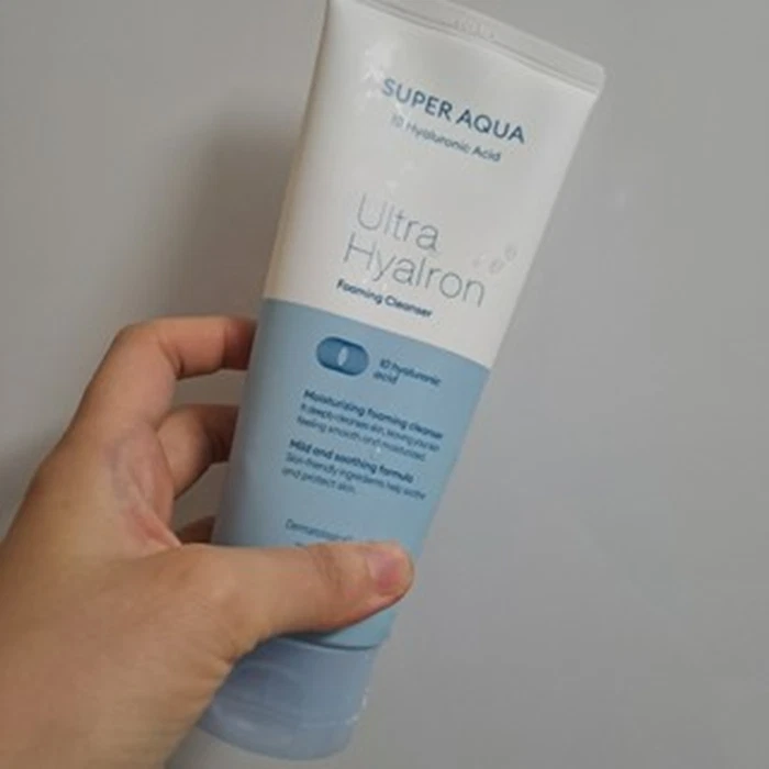Espuma limpiadora Korean Skincare MISSHA Super Aqua Ultra Hyalron 200 ml - hidratante Foto 2 de 4
