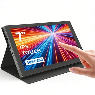 Mini 7Zoll HDMI IPS Monitor Touchscreen Gaming Display PC Raspberry Pi Monitor