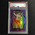 🍎LP 2024 PANINI SELECT FOOTBALL CONCOURSE PURPLE PRIZM /75 RC BO NIX #30 PSA7