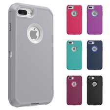 For Apple iPhone 7 7 Plus 3in1 Layers Hybrid Bumper Rugged Case Shockproof Cover