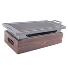 Smokeless Portable BBQ Grill Korean Japanese Charcoal BBQ Oven Barbecue9846
