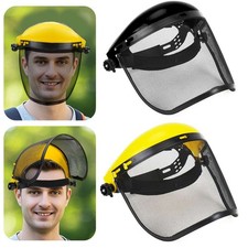 Safety Full Face Mesh Mask Helmet for Farm Garden Mowing