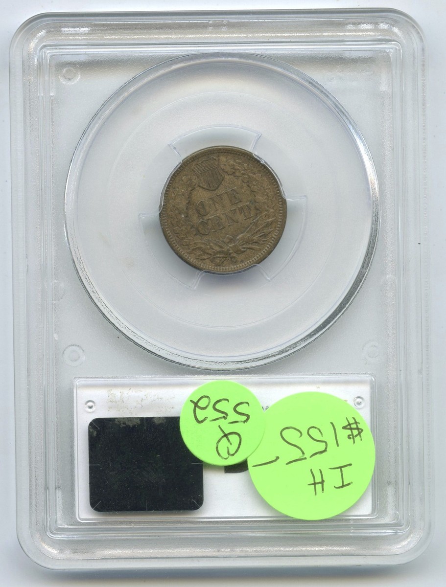 1866 Indian Head Cent Penny PCGS VF35 Certified - Q552 | eBay