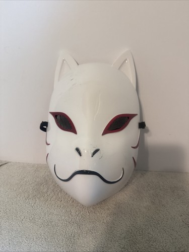 Naruto Kitsune Naruto Shippuden Kakashi Anbu Black Ops Cosplay Mask 11”