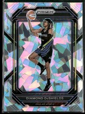 2023 Panini Prizm WNBA #119 Diamond DeShields Ice