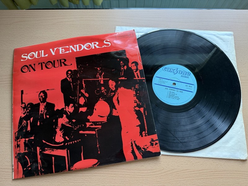 Soul Vendors On Tour - Blue Coxsone Reggae Vinyl LP Rare