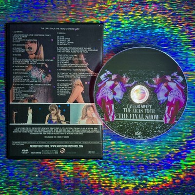 ティラースウィフトERAS TOUR FINALSHOW BDR TAYLOR SWIFT THE ERAS TOUR THE FINAL SHOW 3 Hours 30 Mins NEW and