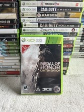 Medal of Honor Limited Edition Microsoft Xbox 360, 2010 Complete CIB Tested