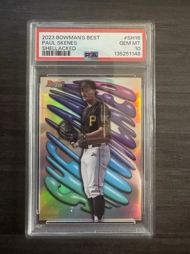 2023 Bowman's Best Shellacked Paul Skenes #SH-18 (RC) PSA 10