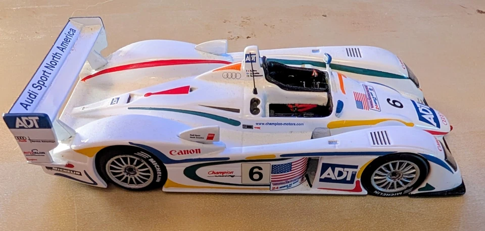 1:43 LeMans 2003 Audi R8 and 1:43 2003 Riley & Scott MK III.  - Image 2 of 4