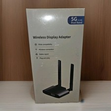 Wireless Display Adaptor - 1080p 5g Dual band HDMI Display Dongle Adapter SEALED