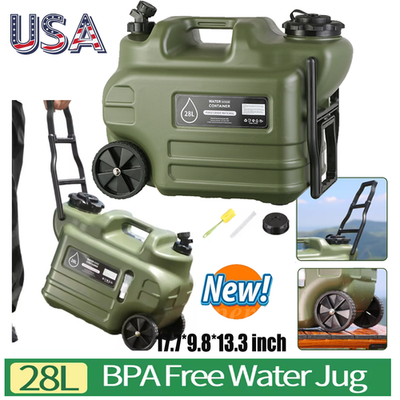 #ad 7 Gallon Water JugCamping Water Container Portable Water Dispenser BPA Free US $32.98
