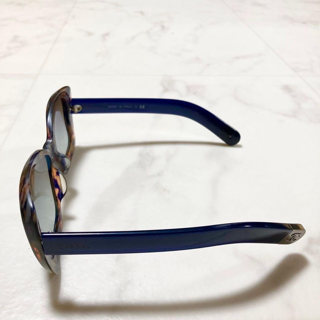 シャネルサングラス5236 CHANEL Sunglasses Blue Tortoise Shell CC Logo 5236-A Authentic