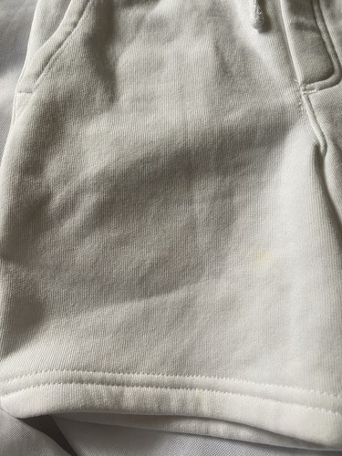 Polo Ralph Lauren Fleece Big Pony Logo Sweat Shorts White Boys Size 5 - Picture 3 of 13
