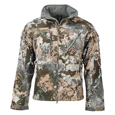 Mil-tec Softshell Taktische Jacke Fleece Wasserdicht Mit Kapuze Wasp