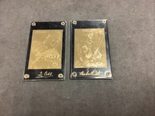 Babe Ruth #d Golden Legends Gold Foil Card Yankees 📈🔥Bonus Ty Cobb #d As Well