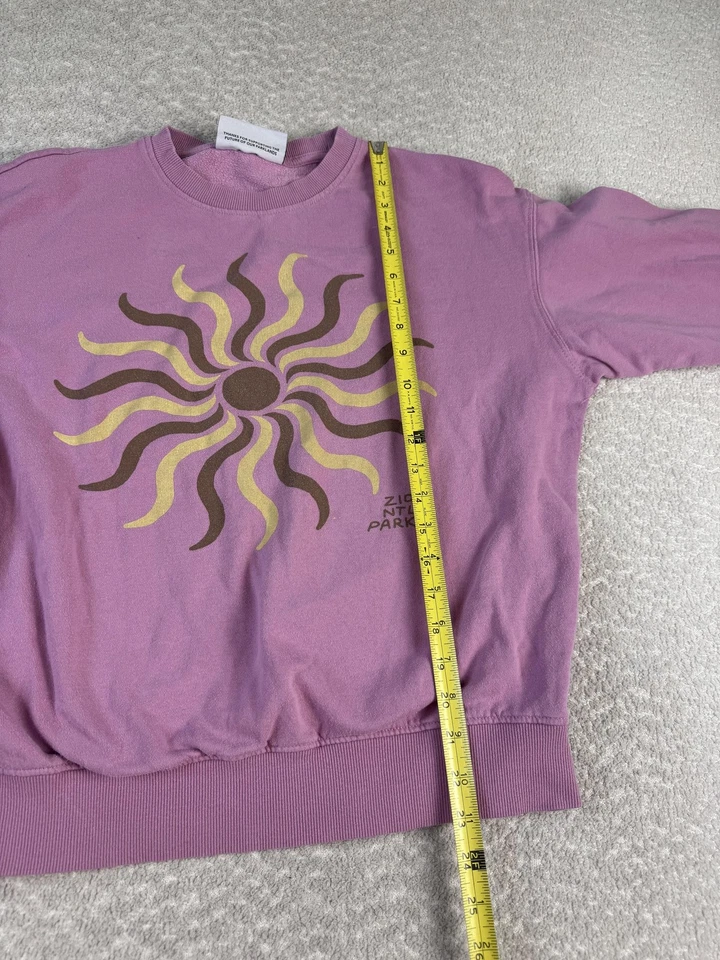 Sudadera Madewell X Parks Project para mujer mediana púrpura Parque Nacional Zion Foto 3 de 4