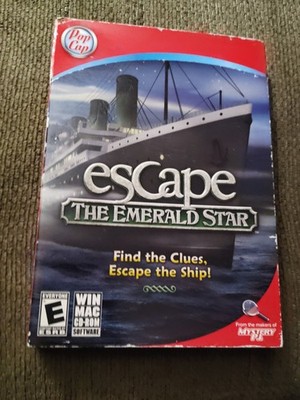 Escape The Emerald Star Win Mac PC CD-ROM Brand New B25