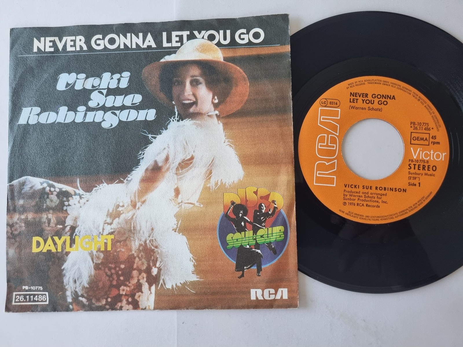Vicki Sue Robinson - Never Gonna Let You Go 7'' Vinyl Germany